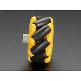 Right Mecanum Wheel - 48mm Diameter - TT Motor or Cross Axle - Image 3