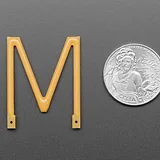 Alphabet LED Filament - Warm White Letter "M" - Image 3