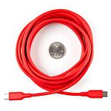 USB-C to USB-C Silicone Power Charging Cable - 3m - Image 3