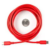 USB-C to USB-C Silicone Power Charging Cable - 3m - Image 3