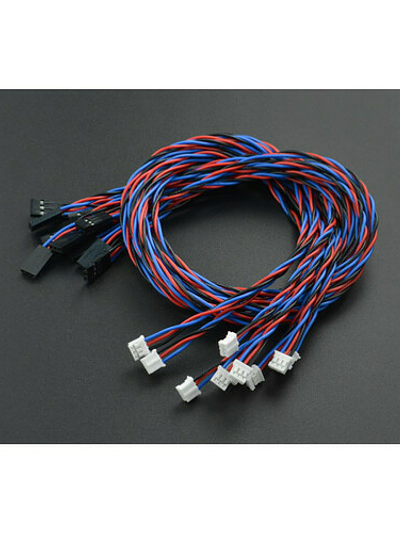 Gravity: Analog Sensor Cable for Arduino - 50cm (10 Pack)