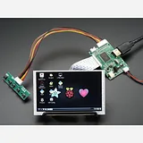 HDMI 4 Pi: 5 Display (no Touch) w/Mini Driver - 800x480 HDMI - Image 1