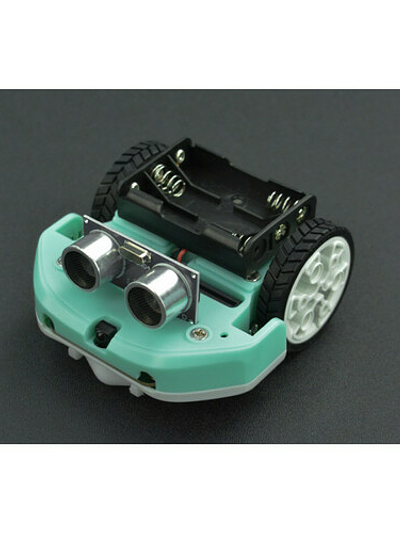 micro: Maqueen Lite with Housing (Green) - micro:bit Educational Programming Robot Platform