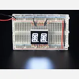 Dual Alphanumeric Display - White 0.54 Digit Height - Pack of 2 - Image 3