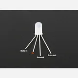 NeoPixel Diffused 5mm Through-Hole LED - 5 Pack - Image 6
