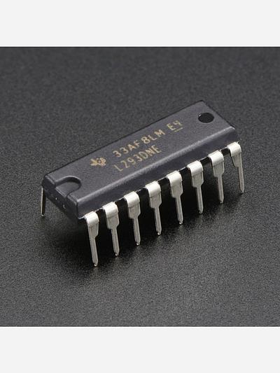 Dual H-Bridge Motor Driver for DC or Steppers - 600mA - L293D
