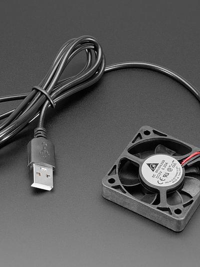 5V Square USB Fan - 5 cm
