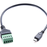 Micro-USB to 5Pin Terminal 30cm - Image 1