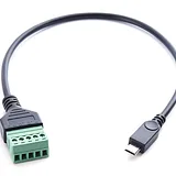 Micro-USB to 5Pin Terminal 30cm - Image 1