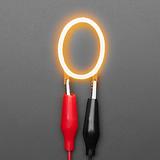 Alphabet LED Filament - Warm White Letter "O" - Image 1