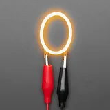 Alphabet LED Filament - Warm White Letter "O" - Image 1