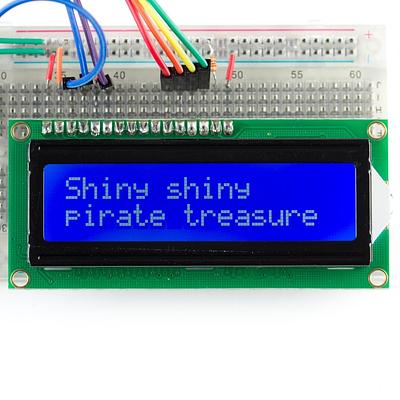 16 x 2  LCD screen