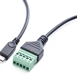 Micro-USB to 5Pin Terminal 30cm - Image 2