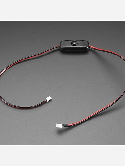 JST 2-pin Extension Cable with On/Off Switch - JST PH2