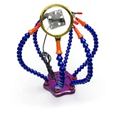 Soldering Work Station 6 Flexible Arms with fan - Image 1