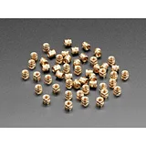 Brass Heat-Set Inserts for Plastic - M3 x 4mm - 50 pack - Image 1