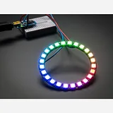 Adafruit NeoPixel Ring - RGB LED w/ Integrated Drivers - 24 pixel - Image 3