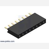 0.100 (2.54 mm) Female Header: 1x8-Pin, Straight - Image 2