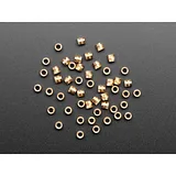Brass Heat-Set Inserts for Plastic - M3 x 4mm - 50 pack - Image 2