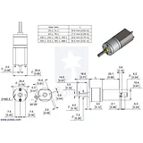 25:1 Metal Gearmotor 20Dx41L mm 6V - Image 10