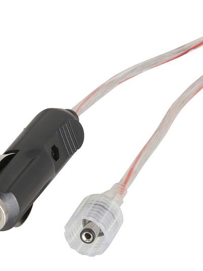 Cigarette Power Lead with IP67 2.1mm DC Plug to suit ZD-0578/79