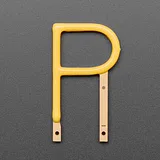 Alphabet LED Filament - Warm White Letter "P" - Image 2