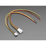 2.5mm Pitch 3-pin Cable Matching Pair - JST XH Compatible - Image 1