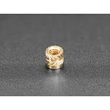 Brass Heat-Set Inserts for Plastic - M3 x 4mm - 50 pack - Image 3
