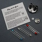 Day of the Geek soldering badge kit - White - Image 6