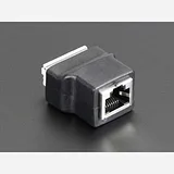 Ethernet RJ45 Female Socket Push-Terminal Block - Image 2