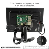 10.1 Inch Metal Shell IPS TFT 1280x800 Portable Monitor with Touch Function for Raspberry Pi - Image 3