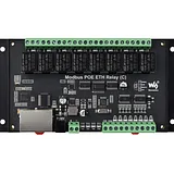 Dual Ethernet 8-Channel Relay Module – PoE, Modbus RTU, Rail-Mount - Image 4