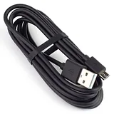 USB A to microB cable - Black - 50cm - Image 2