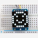 Adafruit Mini 0.7 8x8 LED Matrix w/I2C Backpack - Ultra Bright White - Image 2
