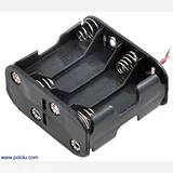 8-AA Battery Holder, Back-to-Back - Image 2