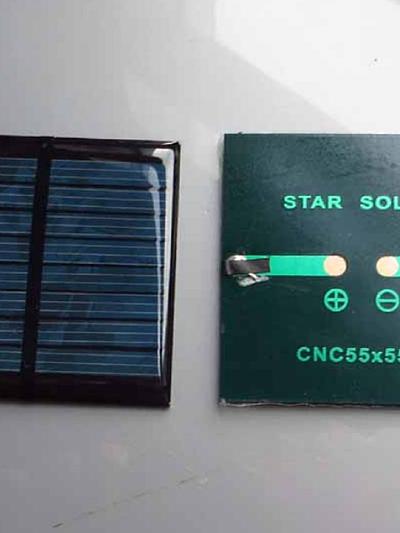 4V 60mA Solar Panel 55x55mm