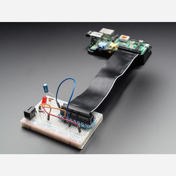 Adafruit Assembled Pi Cobbler Breakout + Cable for Raspberry Pi [Model B]