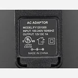 12 VDC 1000mA regulated switching power adapter - UL listed - Image 3