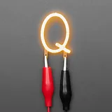 Alphabet LED Filament - Warm White Letter "Q" - Image 1