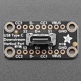 Adafruit USB Type C Vertical Breakout - Downstream Connection - Image 1