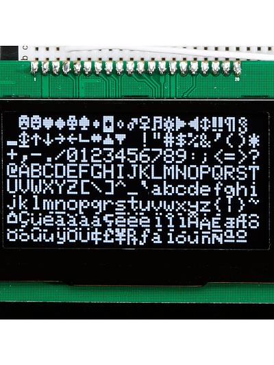 Monochrome 2.7 128x64 OLED Graphic Display Module Kit