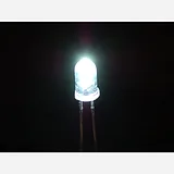 Super Bright White 5mm LED (25 pack) - Image 1