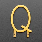 Alphabet LED Filament - Warm White Letter "Q" - Image 2