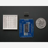 Adafruit Small 1.2 8x8 LED Matrix w/I2C Backpack - Red - Image 3
