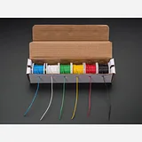Hook-up Wire Spool Set - 22AWG Solid Core - 6 x 25 ft - Image 1