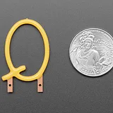 Alphabet LED Filament - Warm White Letter "Q" - Image 3
