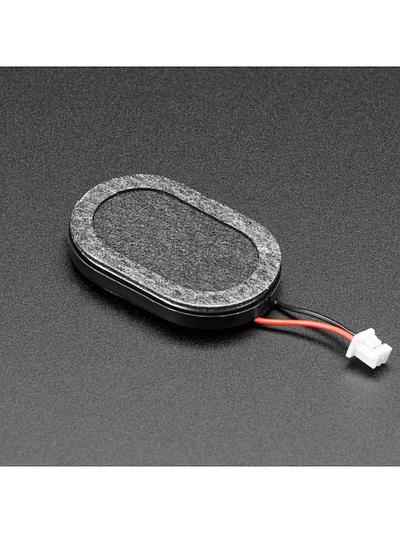 Mini Oval Speaker with Short Wires - 8 Ohm 1 Watt