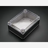 Large Plastic Project Enclosure - Weatherproof with Clear Top - Image 1