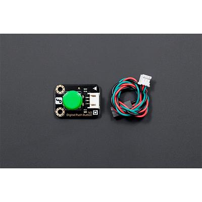 Gravity: Digital Push Button (Green)