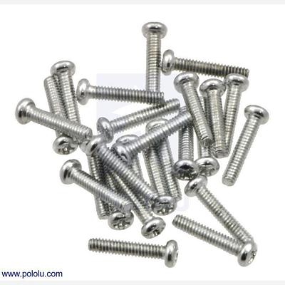 Machine Screw: #2-56, 7/16 Length, Phillips (25-pack)
